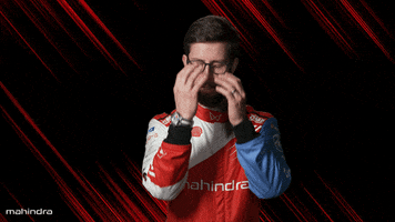MahindraRacing sad racing disappointed motorsport GIF