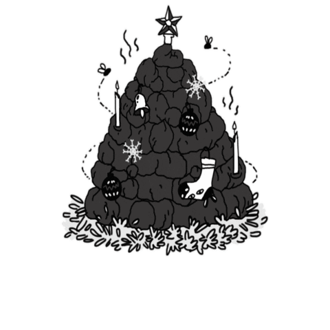 Christmas Tree Sticker by Panikschlaufe