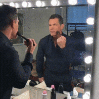happy make up GIF