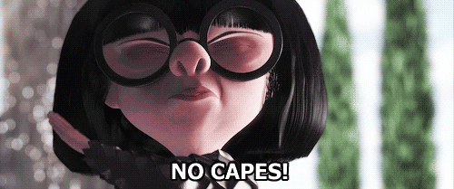 The Incredibles Cape GIF - Find & Share on GIPHY