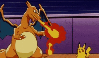 pokemon fighting pikachu charizard