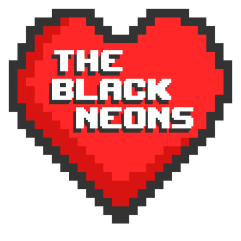 The Black Neons Sticker