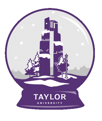 Christian College Christmas Sticker by Taylor University