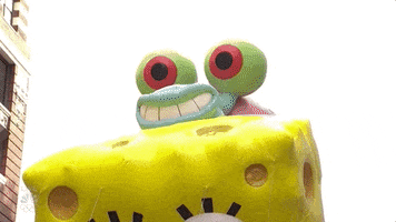 Spongebob Squarepants GIF by The 95th Macy’s Thanksgiving Day Parade