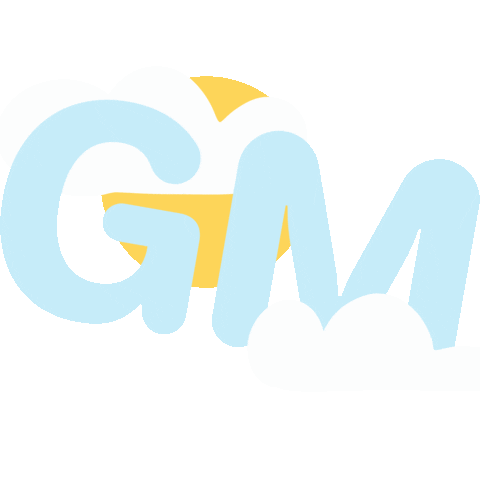 Good Morning Sticker