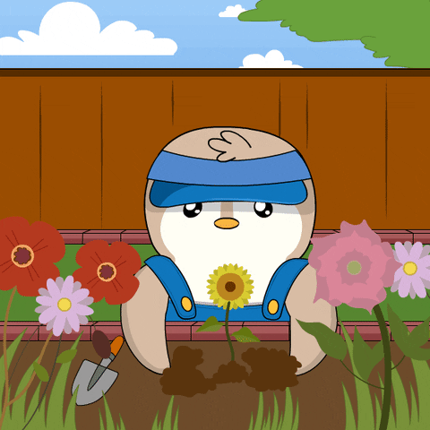 Flower GIF by Pudgy Penguins
