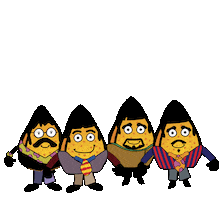 The Beatles Sticker by Coxinharia Snack Bar