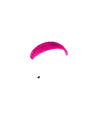 SkyGirlParaglinding Sticker