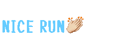 Happy Run Sticker by runplus