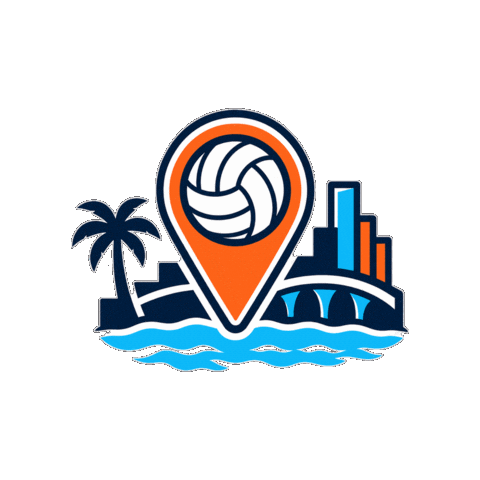Miami Volleyball Sticker by 305VBC