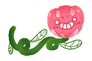 Happy Illustration Sticker