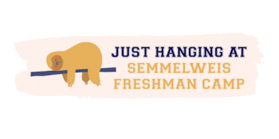 Freshman Sticker by Semmelweis Egyetem