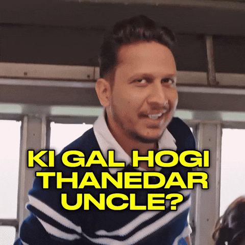 Punjabi Uncle GIF by Universal Music India
