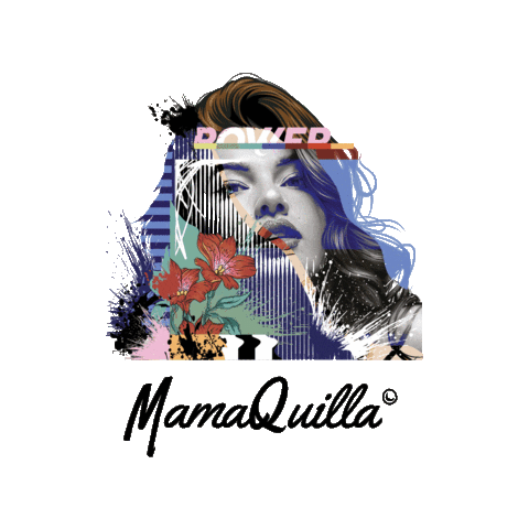 MamaQuilla Sticker