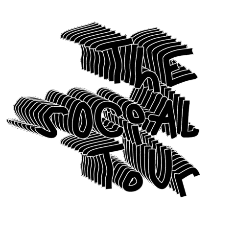 The Social Tour Sticker