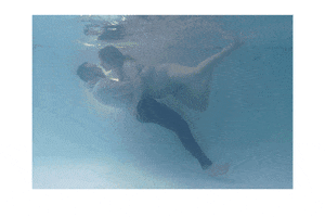 Swimming Pool Couple GIF