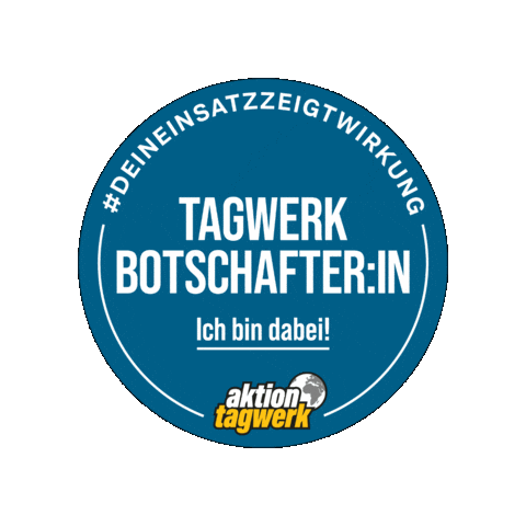 Sticker by Aktion Tagwerk