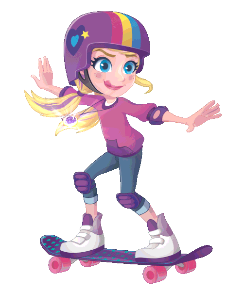 polly pocket skate