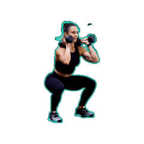 Personal Trainer Leg Workout Sticker by Carol Trainer