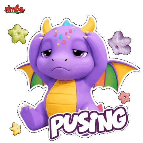 Pusing Sticker by Simba Cereal