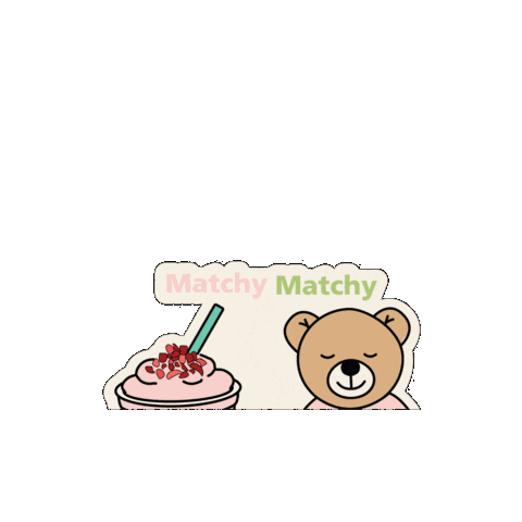 Bear Strawberry Sticker by Half Million