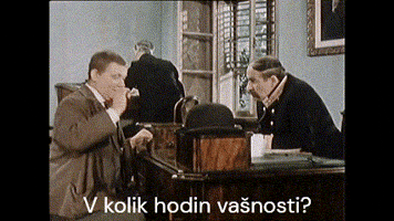 Poslušně Hlásím GIF