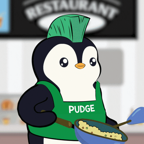 Hungry Nft GIF by Pudgy Penguins