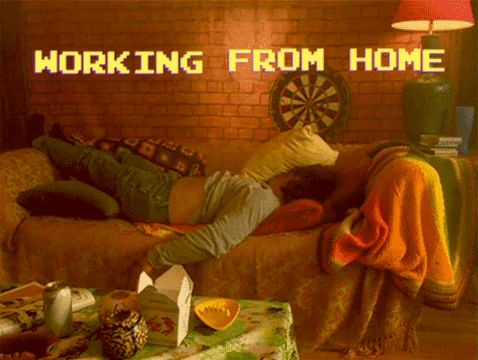 Work From Home GIF by MOODMAN