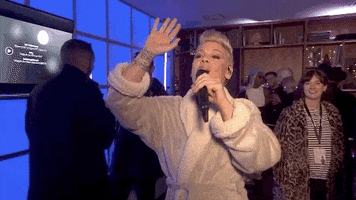 brits 2019 pink music GIF by BRIT Awards