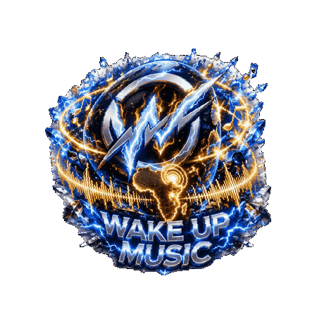 Wake Up Music Sticker