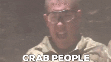 usarmy army military soldier crab GIF