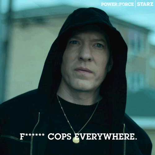 Scared Joseph Sikora GIF by Power Book IV: Force