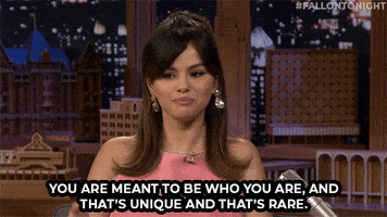 Be Yourself Selena Gomez GIF by The Tonight Show Starring Jimmy Fallon
