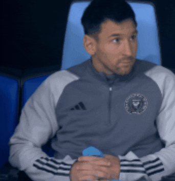 Sitting Lionel Messi GIF by Major League Soccer