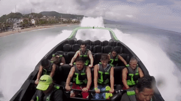 Tsunami Jetboat GIF