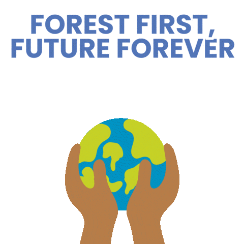 Climate Change Forest Sticker by Dogwood Alliance