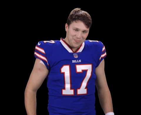 Highlight] Josh Allen attempts an ill-advised lateral at the end ...