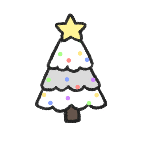 Christmas Tree Sticker