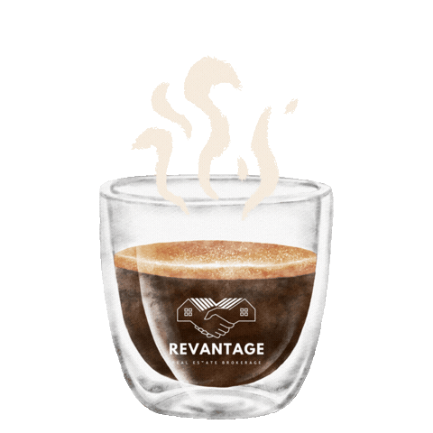 Coffee Cup Sticker by Revantage Real Estate Brokerage