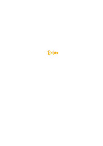 Relax Sticker