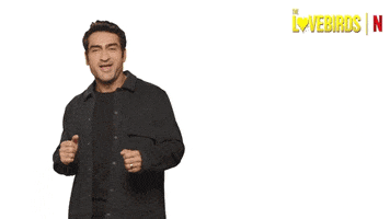 Kumail Nanjiani Party Pooper GIF by The Lovebirds Movie