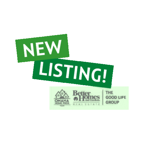 Real Estate New Listing Sticker by Kat Theo Omaha Home Pros Team