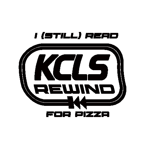 Rewind Sticker by King County Library System