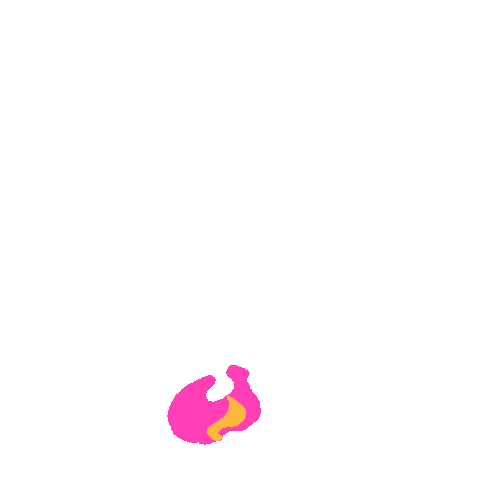 Fire Burn Sticker by HOTZIPANG Inc.