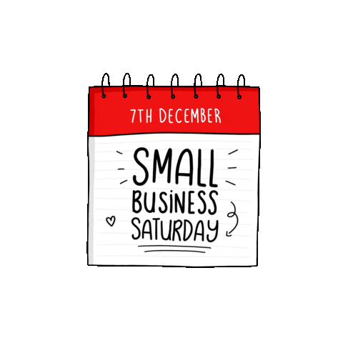 Shopsmall Smallbusinesssaturday Sticker by Inky in the Wild