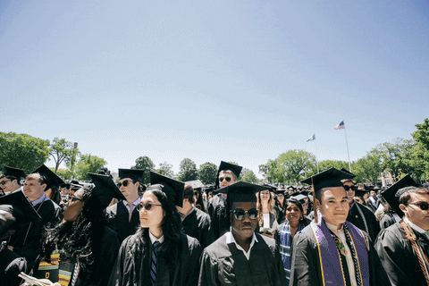 Graduation Graduate GIF by Dartmouth College - Find & Share on GIPHY