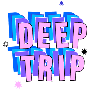 DeepTripStore Sticker