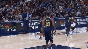 Slam Dunk Basketball GIF by Indiana Pacers