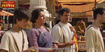 horrible histories scroll GIF by Altitude Films