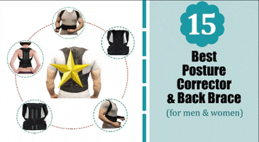 Best Posture Corrector Back Brace For Men Women GIF